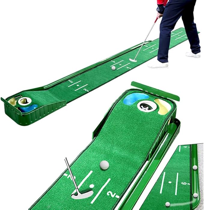 Golf Putting Mat for Various Skill Levels-StrideForce Fitness
