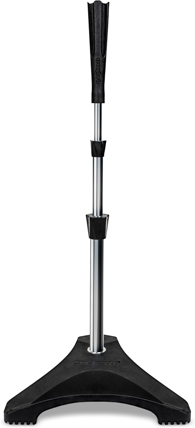 GoSports Baseball & Softball Pro Batting Tee with Heavy-Duty Tripod Base Design and Adjustable Height-StrideForce Fitness