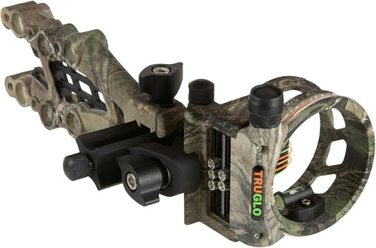 TRUGLO Carbon Hybrid Ultra Lightweight Micro-Adjustable 5-Pin Hunting Bow Sight-StrideForce Fitness
