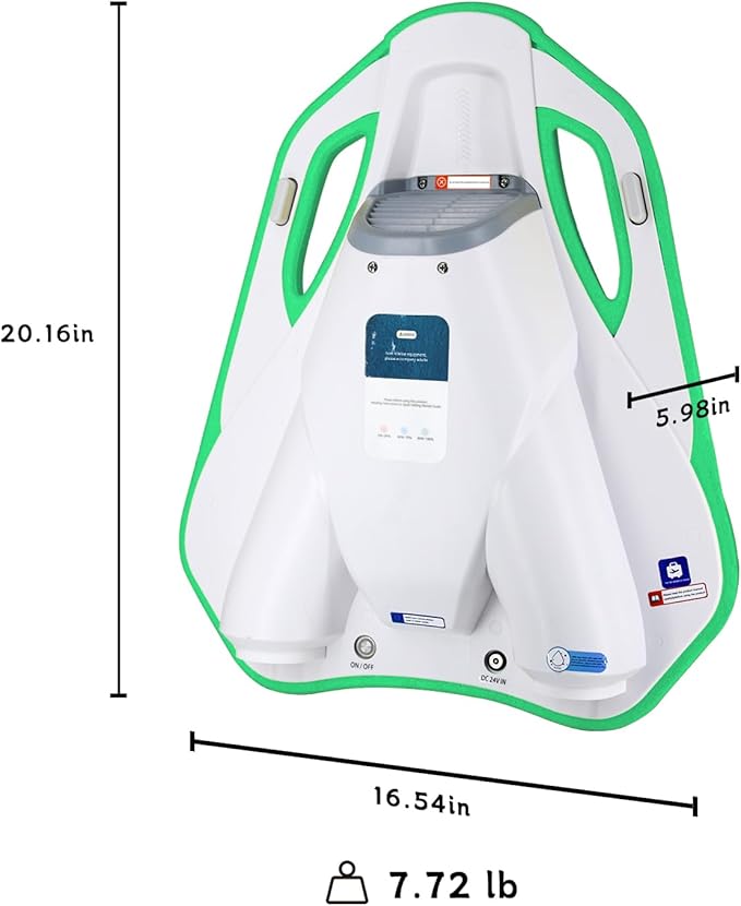 Electric Swimming Kickboard for Kids – 2-in-1 Water Jet & Propeller, Water Scooter Float Board for Swim Training, 6.1kgf Thrust, 24V/4.6Ah Battery, 45 Min Runtime, Load 198 lbs, Summer Pool Toy-StrideForce Fitness