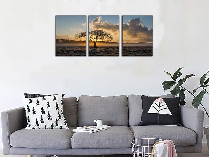 Motivational Wall Art Inspirational Entrepreneur Quotes Canvas Painting Tree of Life Modern Inspiring Posters Pictures Prints Framed Artwork Decorations for Living Room Home Office House Decor-StrideForce Fitness