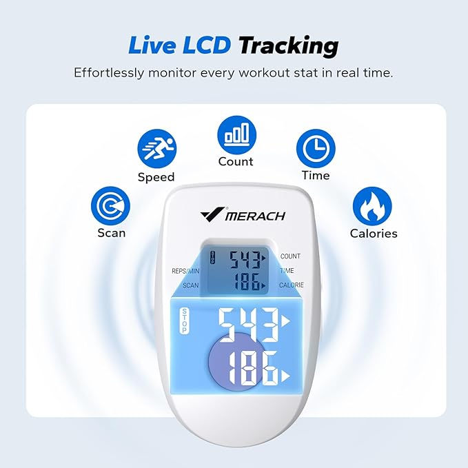 MERACH Stair Stepper for Home Gym Exercise, New Version Stairmaster for Full-Body Workout, Compact Folding Stair Climber with Extended Step Range, Adjustable Handlebar/Pedal-StrideForce Fitness