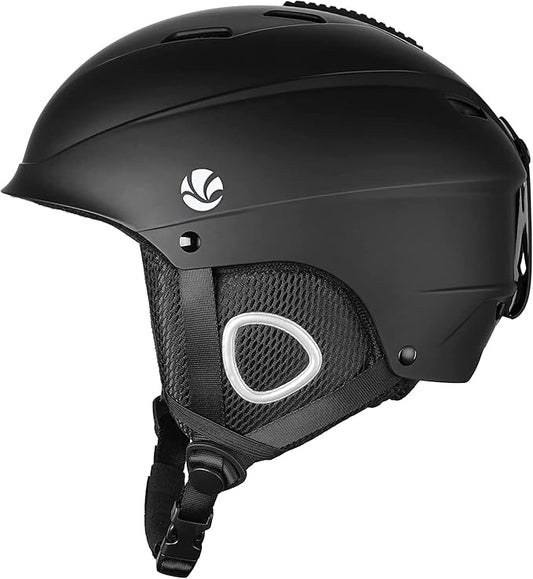 VANRORA Ski Helmet, Snowboard Helmet for Men & Women, Climate Control Venting, Dial Fit, Goggles Compatible, Removable Fleece Liner and Ear Pads, Safety-Certified-StrideForce Fitness