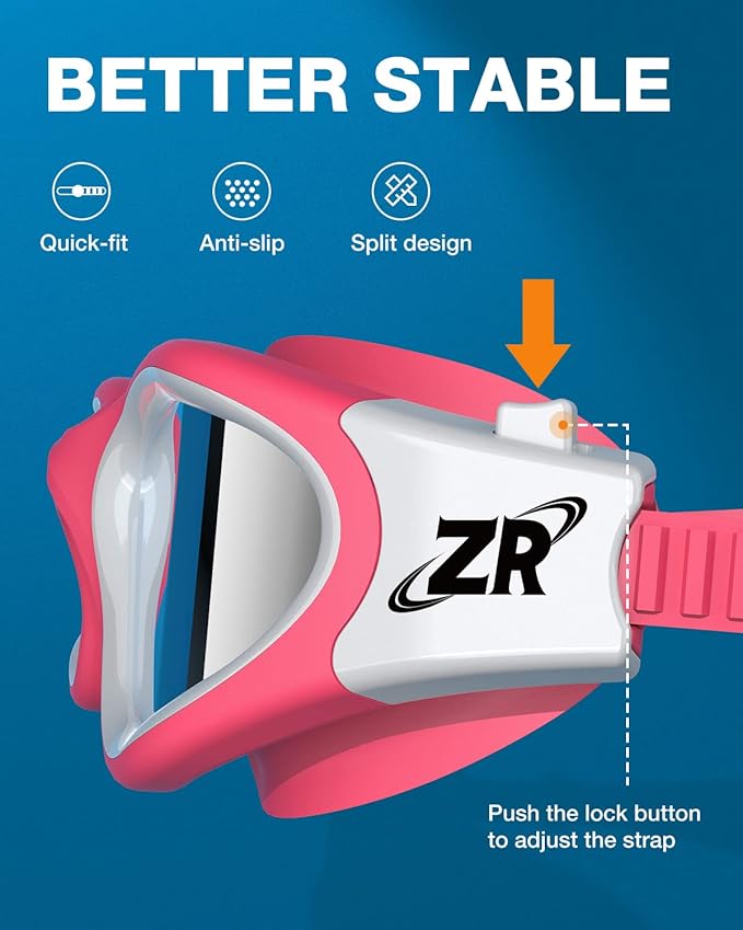 ZIONOR G1 Polarized Swimming Goggles for Unisex Adult Women Anti Fog 100% Anti UV Diving Goggles-StrideForce Fitness