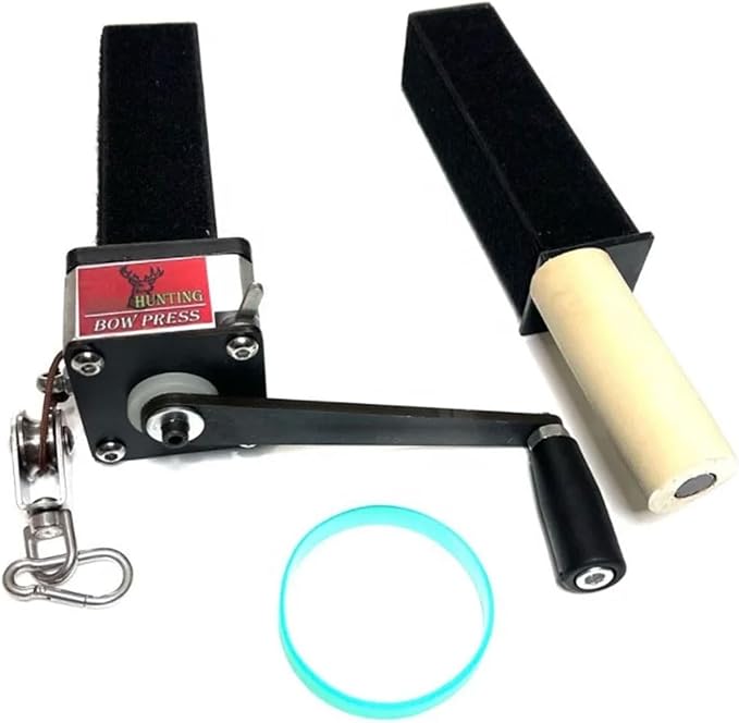 Archery Draw Board for Compound Bow - Bow Maintenance Accessories Bow Vise Winch Compatible with Most Bow Press-StrideForce Fitness