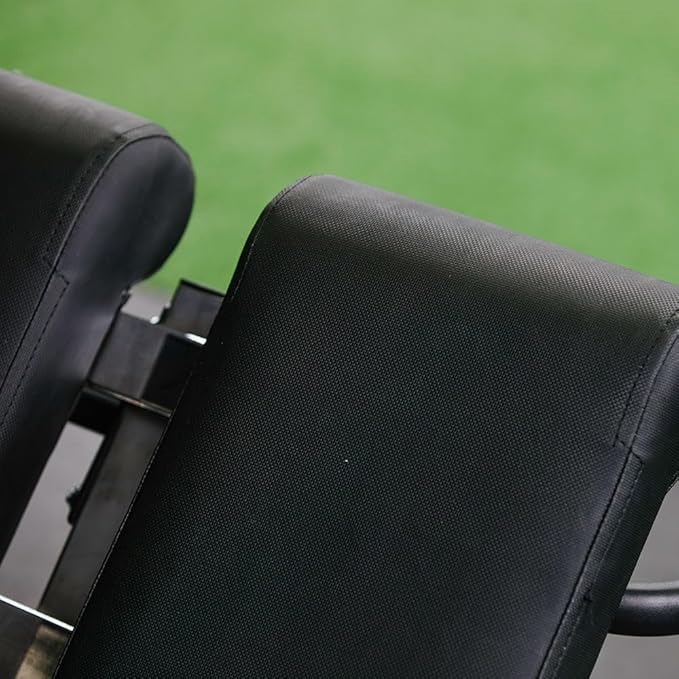 Titan Fitness Roman Chair Back Extension Machine, Adjustable Hyperextension Bench, Soft Durable Padding, Non-Slip Footplate, Adjustable Height, Home Gym Exercise Equipment-StrideForce Fitness