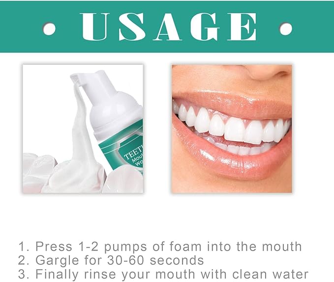 2PCS Foam Toothpaste,Stain Removal Toothpaste for Sensitive Teeth, Ultra-fine Mousse Foam, Deeply Cleans Gums, Removes Stains, Refreshes Breath (2)