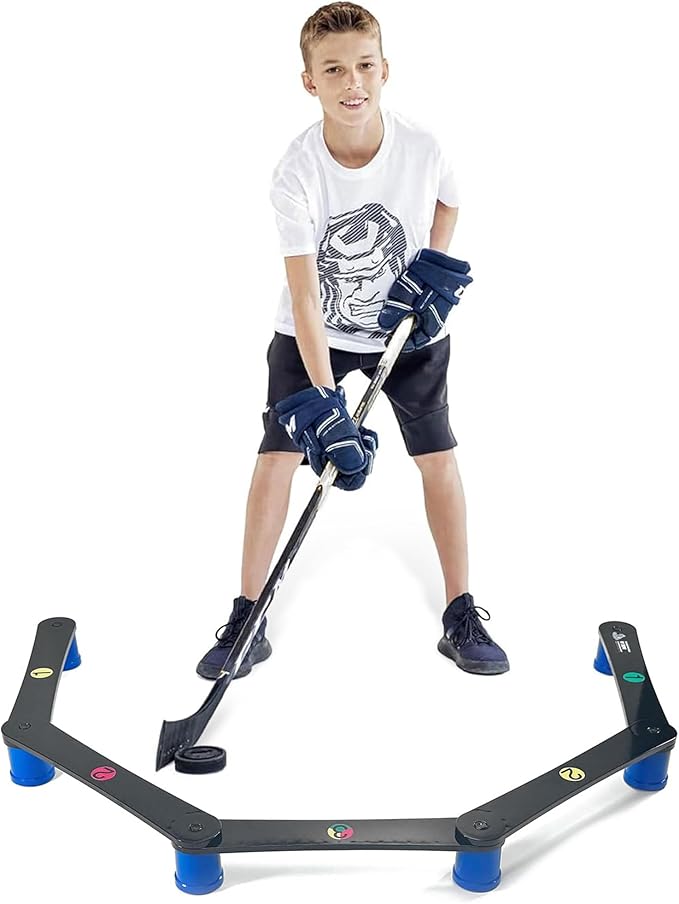 Hockey Revolution Lightweight Stickhandling Training Aid, Equipment for Puck Control, Reaction Time and Coordination-StrideForce Fitness