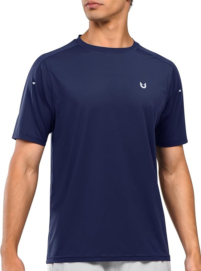 NORTHYARD Men's Athletic Running T-Shirts Quick Dry Workout Shirts Short-Sleeve Sports Gym Tee Tops Performance Activewear-StrideForce Fitness