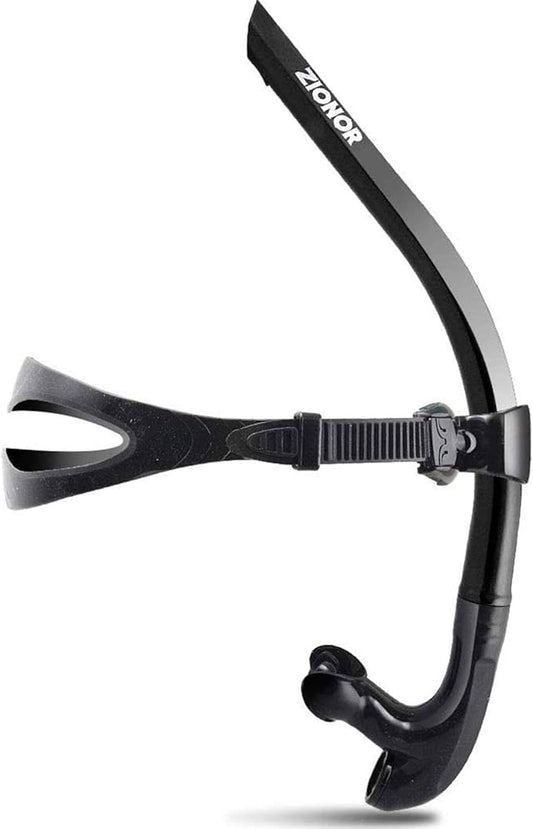 ZIONOR Snorkel Lap Swimming Swimmer Training Diving Snorkeling Comfortable Mouthpiece One-Way Purge Valve for Pool Open Water-StrideForce Fitness
