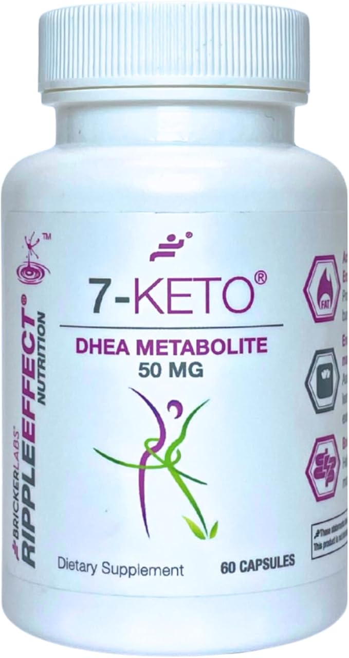 7-Keto DHEA Metabolite 50 mg Dietary Supplement for Weight Management, Safe and Effective Weight Management Support, 60 Capsules-StrideForce Fitness