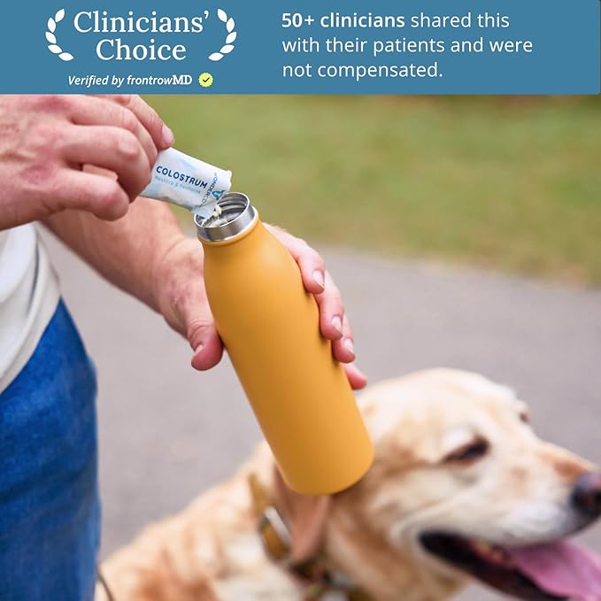 Colostrum Supplement Powder for Gut Health, Immune Support, Muscle Recovery & Wellness | Natural IgG Pure Whole Bovine Colostrum Superfood, Unflavored, 30 Servings-StrideForce Fitness