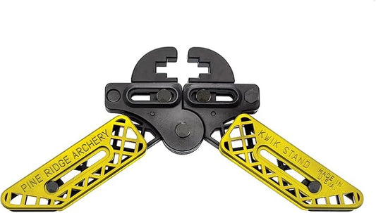 Pine Ridge Archery Kwik Stand Bow Support, Fit on Most Bow Limbs, Perfect for Ground or Box Blind Hunting-StrideForce Fitness