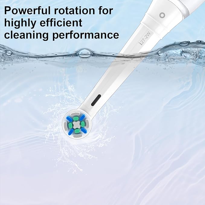 iO Replacement Heads Compatible with Oral b iO 2/3/4/5/6/7/8/9/10 Series Electric Toothbrush,Gum Care Toothbrush Head Compatible with Oral b iO Replacement Heads,10PCS White