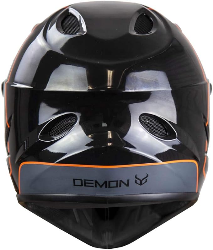 Demon United Podium Fullface Bike Helmet- 13 Vents- Lightweight- Breathable-StrideForce Fitness