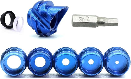 Linkboy Archery 37/45 Degree Hooded Peep Sight Compound Bow Peep Sight Inner Core 6X/8X Clarifier Aperture Lens Kits for Hunting-StrideForce Fitness