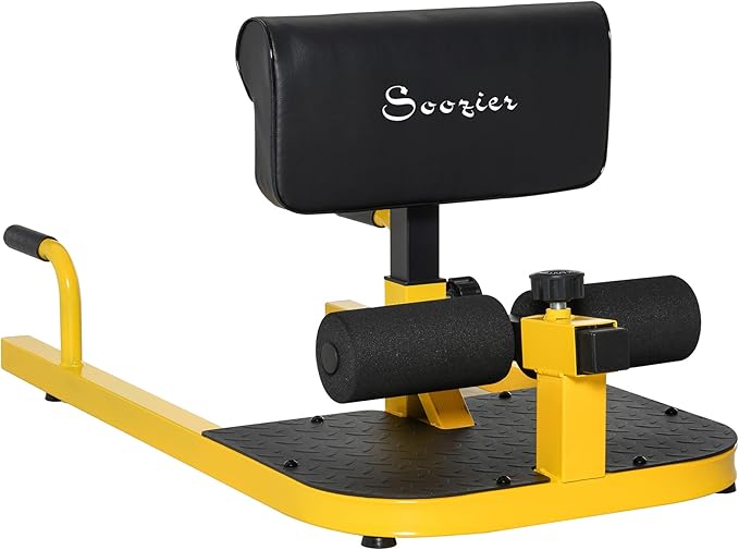 Soozier 3-in-1 Padded Push Up Sit Up Deep Sissy Squat Machine Home Gym Fitness Equipment-StrideForce Fitness
