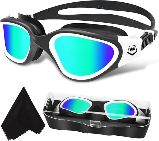 WIN.MAX Polarized Swimming Goggles Swim Pool Goggles Anti Fog Anti UV No Leakage Clear Vision for Men Women Adults Teenagers-StrideForce Fitness