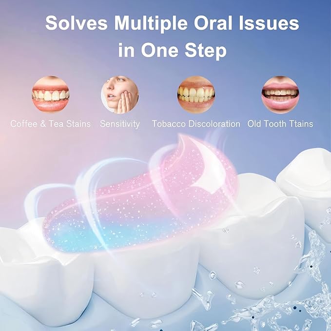 Niacinamide Whitening Toothpaste, Niacinamide Toothpaste with Natural Gentle Care Deep Stain Removal Clean, Fluoride-Free Formula is Suitable for Sensitive Teeth (1)