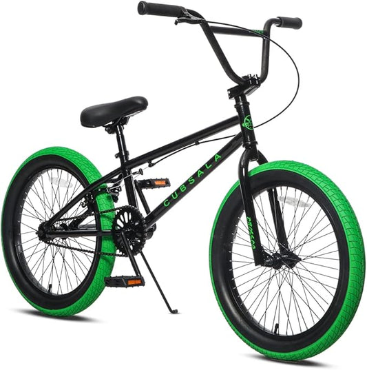 Freestyle BMX Bike, 18 20 Inch Kids Bicycle for 5-13 Years Old Kids and Beginner Level Rider, Multiple Colors-StrideForce Fitness