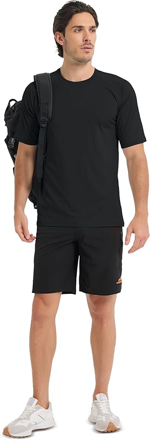 MAGCOMSEN Men's Short Sleeve UPF 50+ Sun Protection Shirts Quick Dry Athletic T-Shirt Hiking Running Swimming Rash Guard-StrideForce Fitness