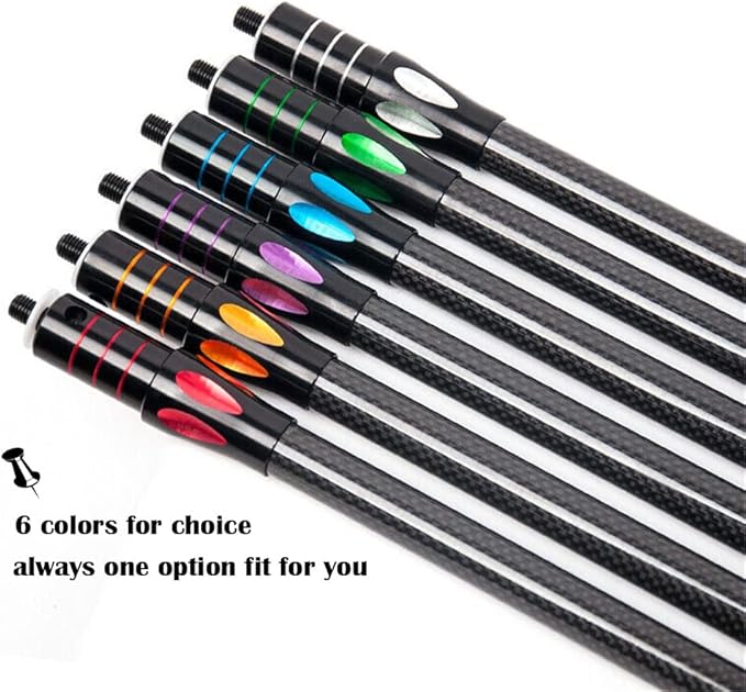 10 Inch 12 Inch 15 Inch Archery Bow Stabilizer Balance Bar Rod Side Rod Carbon Fiber Stabilizer Dampen Weight for Compound Bow Recurve Bow Accessory-StrideForce Fitness