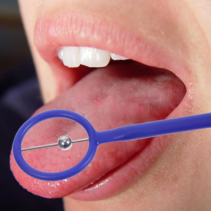 Didiseaon 4pcs Oral Muscle Trainer Tongue Muscle Exerciser for Kids Speech Therapy Materials and Oral Motor Therapy Tool for Jaw and Tongue Training