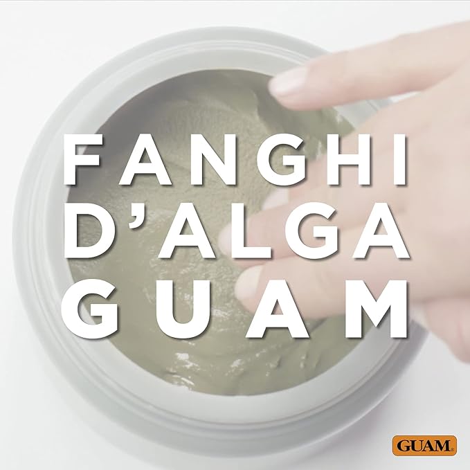 Guam Anti-Cellulite Hot Seaweed Mud ORIGINAL FORMULA | Sculpting Body Wrap To Remove Cellulite, Skin Tightening Treatment For Thighs And Legs, Inches Reduction, 1000 gr-StrideForce Fitness