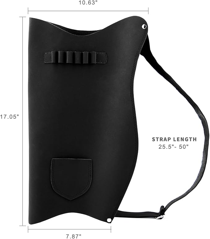 LWANO Archery Bow Carrier with Arrow Slots, Archery Bow and Arrow Holder for Recurve Horsebow Traditional Bow, Adjustable Shoulder Strap-StrideForce Fitness