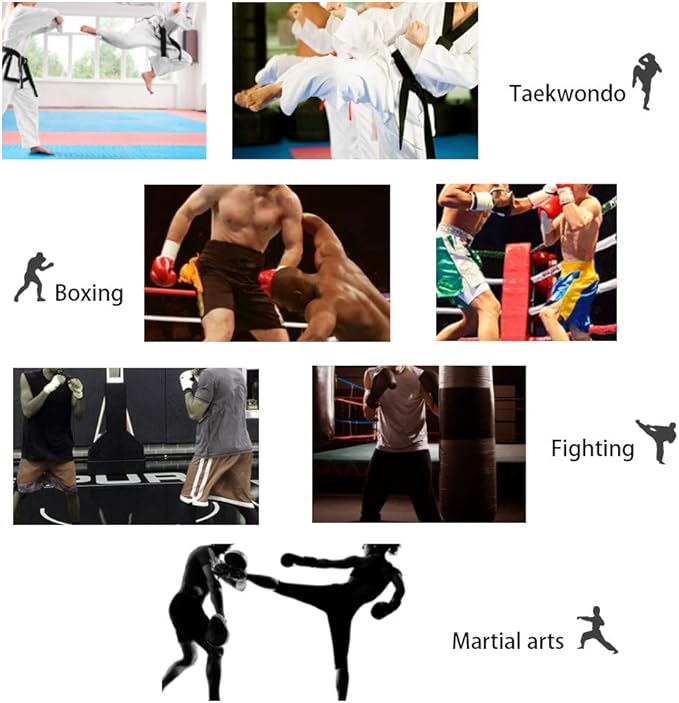 TLBTEK 2PCS Curved Punching Mitts Boxing Pads Hand Target Gloves Training Focus Pads for Kickboxing Muay Thai MMA Martial Art UFC for Kids, Men & Women-StrideForce Fitness