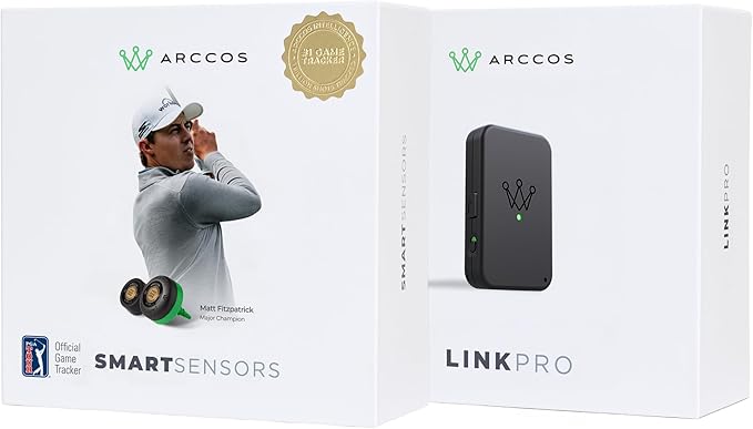 Arccos Smart Sensors Bundle - Gen 4 Smoke Sensors, Link Pro & 1st Year's Membership-StrideForce Fitness