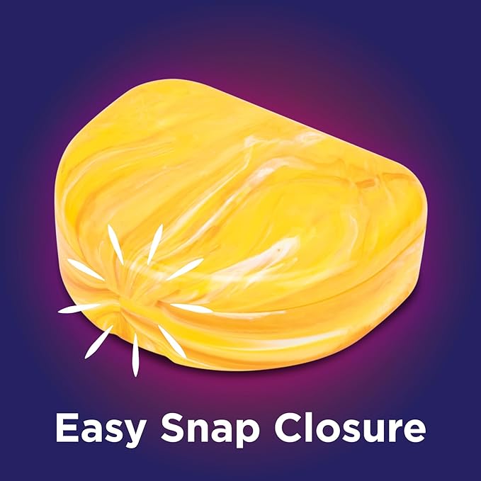 Practicon Marble Retainer Cases, Orthodontic Aligner Case, Mouth Guard Holder (3 Pack) (Sunset)