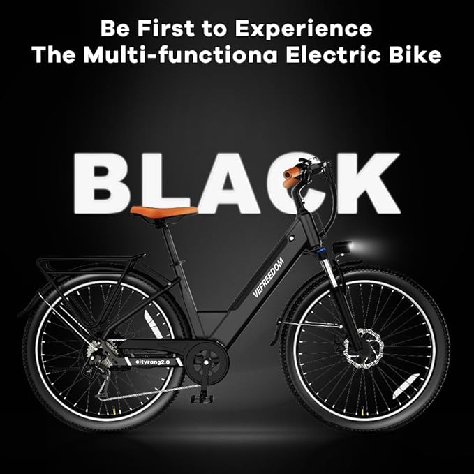 𝟏𝟎𝟎𝟎𝐖 Peak Electric Bike for Adults,up 𝟖𝟎 Miles Removable Battery Ebike, 26" UL Certified Electric Mountain E Bike,Adult Electric Bicycles for Commute Beach Snow-StrideForce Fitness