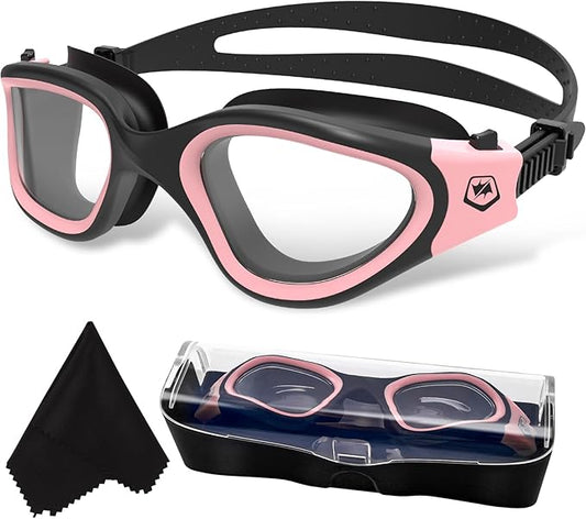 WIN.MAX Polarized Swimming Goggles Swim Pool Goggles Anti Fog Anti UV No Leakage Clear Vision for Men Women Adults Teenagers-StrideForce Fitness