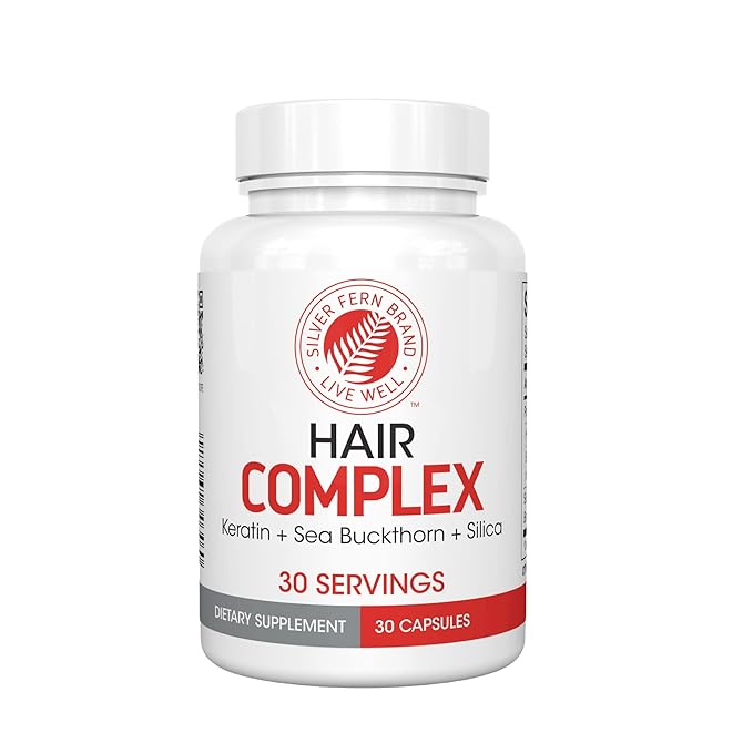 Silver Fern Hair Complex Hair Supplement - Each Bottle Contains a 30-Day Powder Supply - 1 Bottle-StrideForce Fitness
