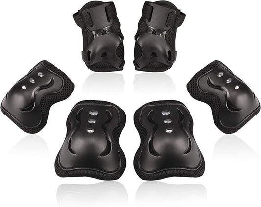 BOSONER Kids/Youth Knee Pad Elbow Pads Guards Protective Gear Set for Roller Skates Cycling BMX Bike Skateboard Inline Skatings Scooter Riding Sports-StrideForce Fitness