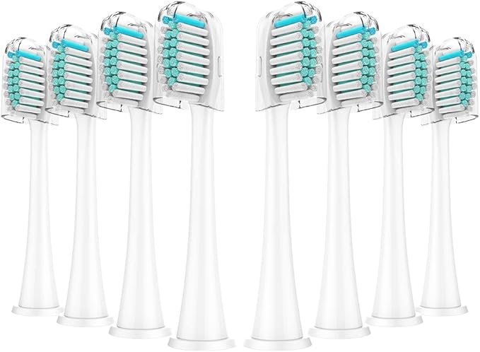 Replacement Toothbrush Heads Compatible with Philips Sonicare Electric Toothbrush, 8 Pack