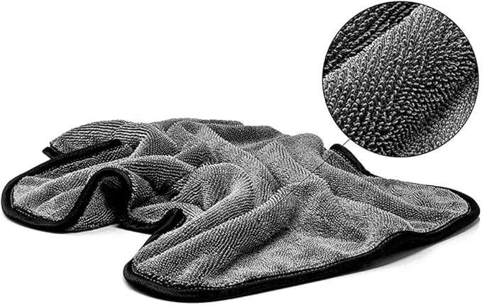 SOFTBATFY Great Very Absorbent Microfiber Car Drying Towel 36 x 24inches,Shiny Wipes Shower Wall Cleaning Cloths Without Streaks, Scratches (36 x 24inches*1pack)-StrideForce Fitness