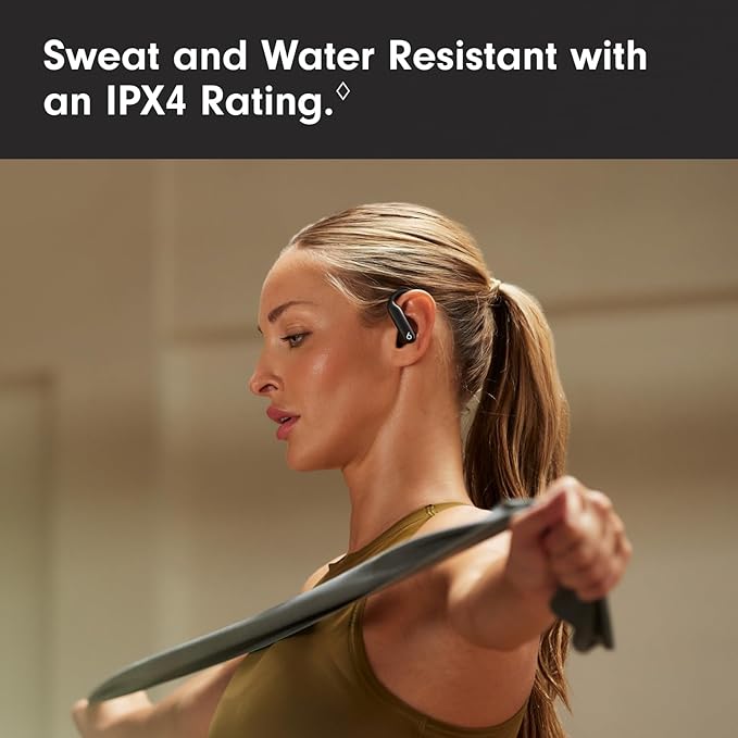 Beats Powerbeats Pro 2 Wireless Bluetooth Earbuds - Noise Cancelling, Heart Rate Monitor, IPX4, Up to 45H Battery & Charging Case, Works with Apple & Android - Jet Black-StrideForce Fitness