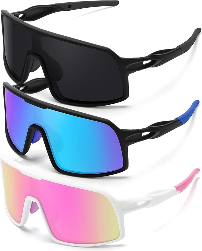 Polarized Sports Sunglasses for Men and Women Cycling Glasses UV Protection Goggles for Mountain Bike Running Fishing-StrideForce Fitness
