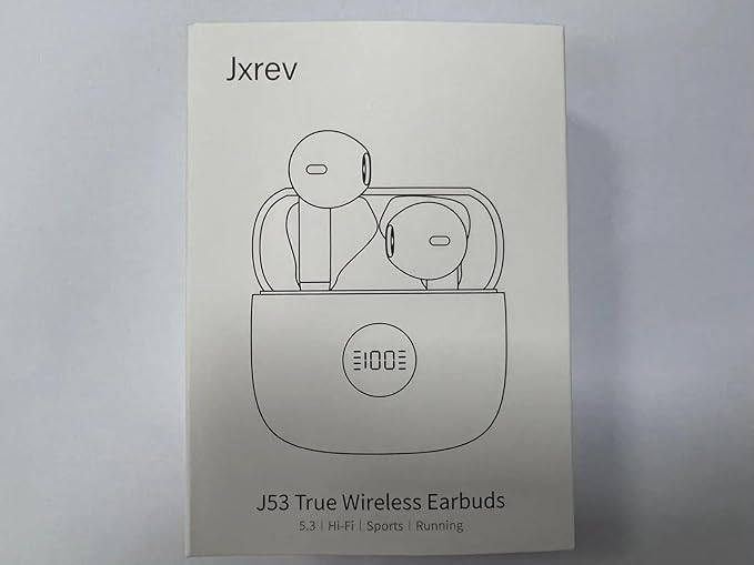 Wireless Earbuds, Bluetooth 5.4 Ear Buds LED Power Display Headphones Bass Stereo, Bluetooth Earbuds in-Ear Noise Cancelling Mic, 40H Playback Mini Case IP7 Waterproof Sports Earphones for Android iOS-StrideForce Fitness