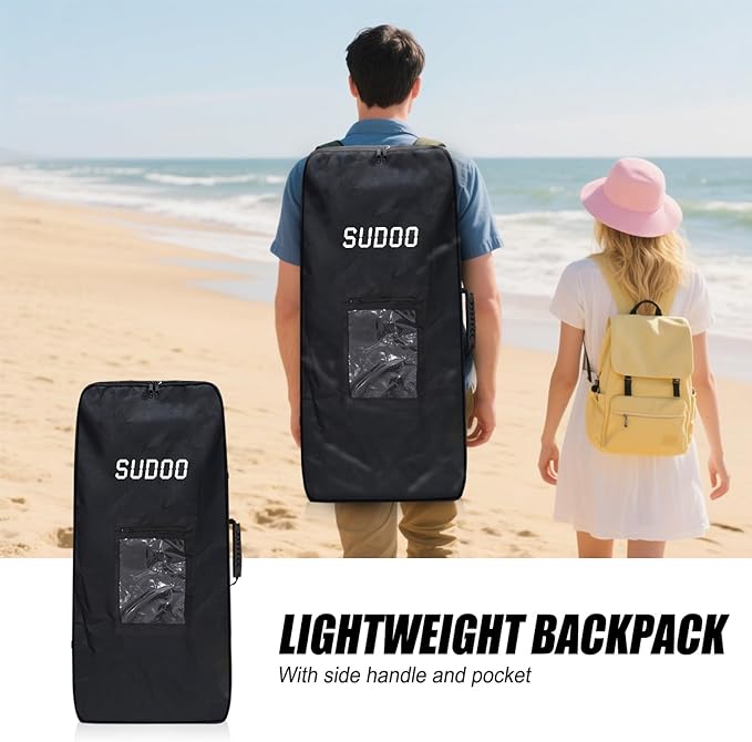 Inflatable Stand Up Paddle Board 10‘x30‘‘- Ultra-Light SUP with Backpack, Pump, Paddle, Coil Leash, 3 Fins, Repair Kit, Stable Design, Non-Slip EVA Deck for Adults & Youth-StrideForce Fitness