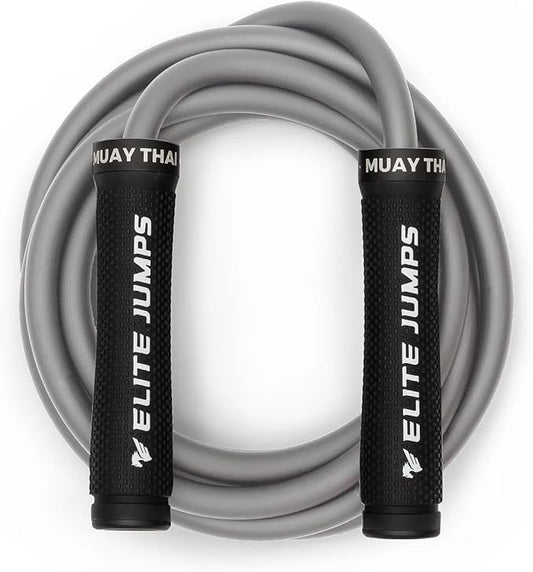 Muay Thai 3.0 Weighted Jump Rope for Men & Women - Professionally Designed for High-Intensity Training | MMA & Fitness - Full Body Workout Weighted Rope-StrideForce Fitness