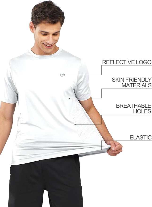 NORTHYARD Breathable 2.0™ Men's Athletic Workout T-Shirt-StrideForce Fitness