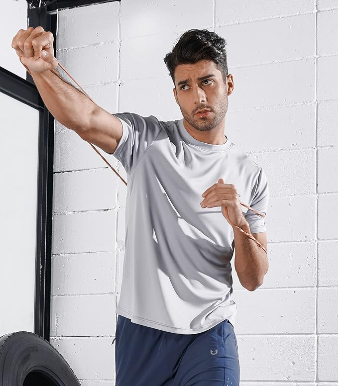 NORTHYARD Men's UPF 50+ Sun Protection Shirts Swim SPF UV Quick Dry Short Sleeve T-Shirts for Athletic Fishing Rash Guard-StrideForce Fitness