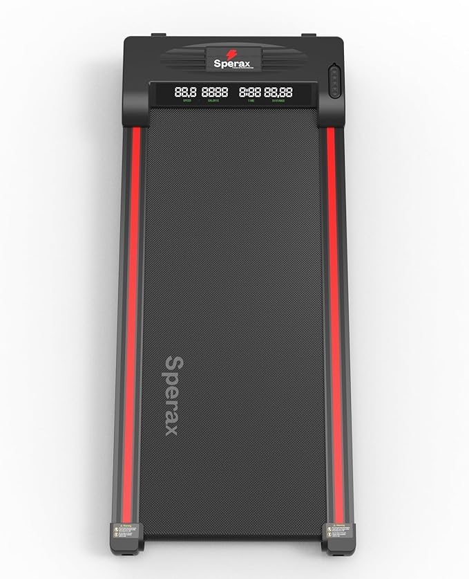 Sperax Walking Vibration Pad with APP, 3 in 1 Under Desk Treadmill, 2.5HP Low Noise Walking Treadmill Pad with Remote Control,Portable Treadmills for Home Office-StrideForce Fitness