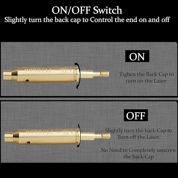 GOTICAL Archery Crossbow Bow Arrow Red Laser Sighting Tool Boresighter Bore Sight-StrideForce Fitness
