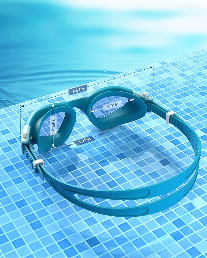 ZIONOR Swim Goggles, G1 SE Swimming Goggles Anti-fog for Adult Men Women-StrideForce Fitness