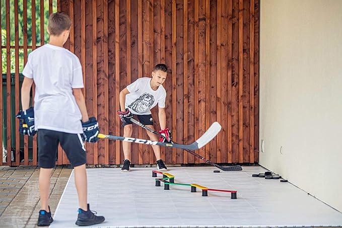 Hockey Revolution Lightweight Stickhandling Training Aid, Equipment for Puck Control, Reaction Time and Coordination-StrideForce Fitness