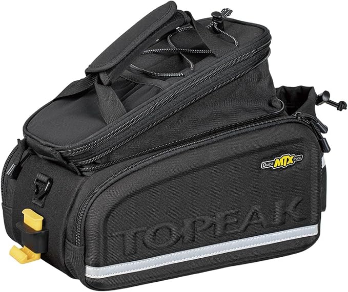 Topeak MTX TrunkBag - Rear Bicycle Bag - Spacious Storage and Easy Mounting-StrideForce Fitness